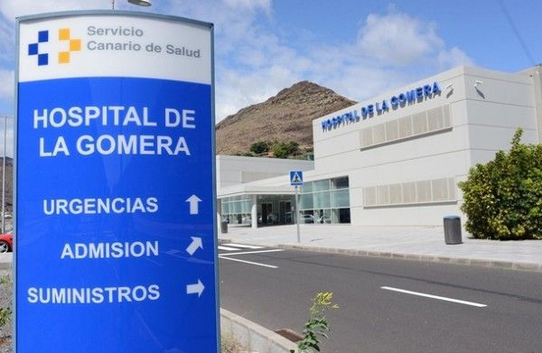 Hospital de La Gomera. Fachada principa, DA