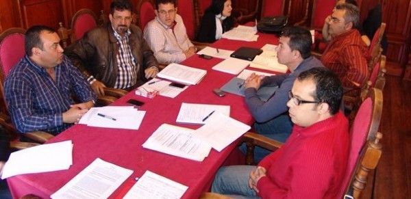 Los alcaldes de La Gomera en una reunión anterior