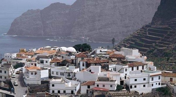 Agulo, Vista parcial del casco