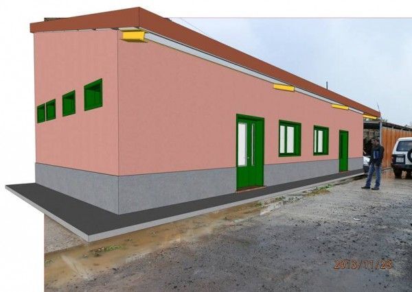 Futura aula educativa agrícola en la finca de La Cruz Chiquita