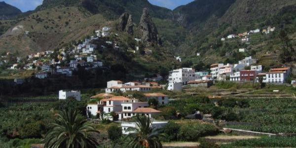Hermigua, vista parcial de Valle Alto