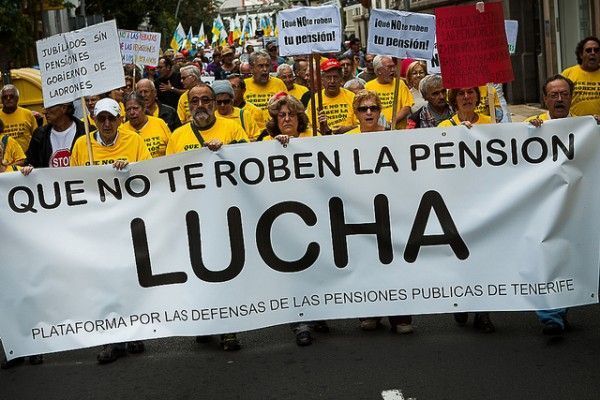 Manifestación : “¡Que NO te roben la pensión!”