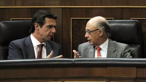 Los Ministros Montoro y Soria