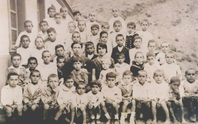 Escuela de Juan Rejón, Valle Gran Rey, Década de 1920