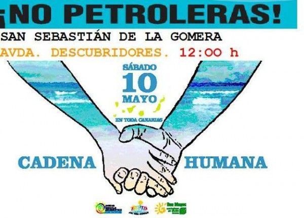 Mañana sabado, 10 de Mayo, cadena humana en la Avenida de Los Descubridores de San Sebastián de La Gomera, a las 12:00 horas