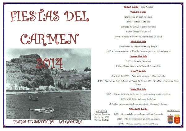 Playa de Santiago celebra sus fiestas en honor a Nuestra Señora del Carmen