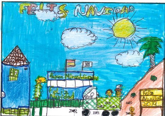 El Ayuntamiento de Agulo presenta la Postal de Navidad ganadora de este año