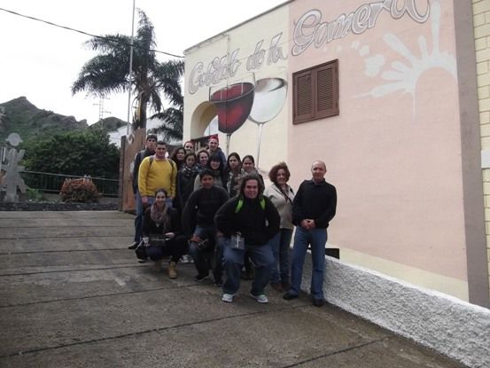 Estudiantes palmeros de Administración y Gestión conocen las experiencias empresariales de la Isla de La Gomera