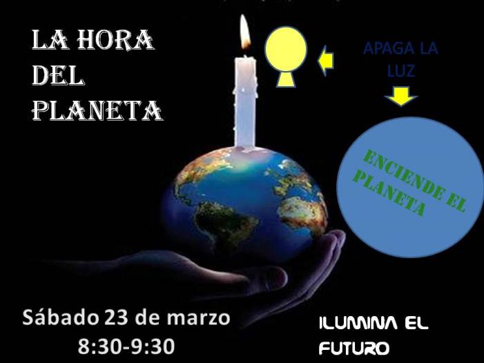 Apaga las luces: ¡Este sábado súmate a la Hora del Planeta!