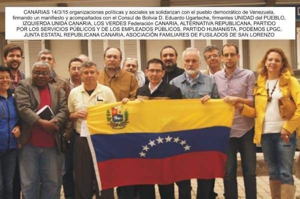 Manifiesto de solidaridad con Venezuela