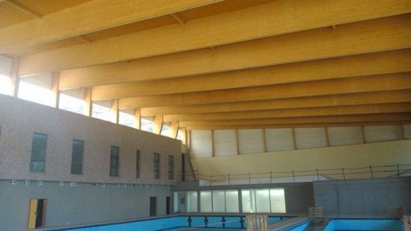 Las piscinas de Hermigua estarán acabadas en el plazo de dos meses