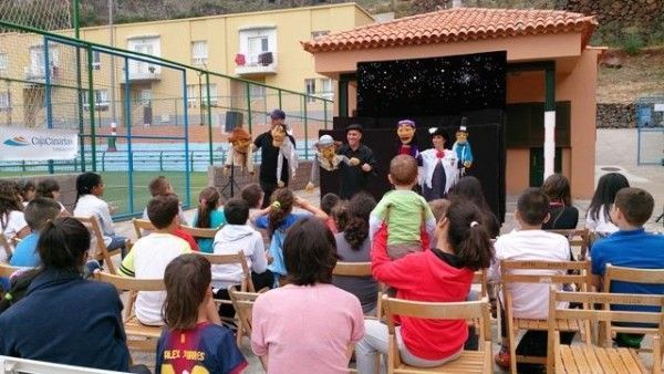 Agulo acoge con éxito la representación de ‘Quijotito’ de la Fundación CajaCanarias