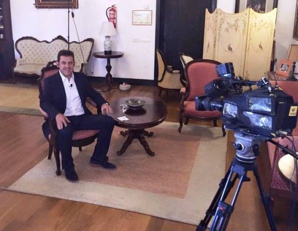 Televisión Canaria entrevista al candidato al Cabildo del PSOE de la Gomera