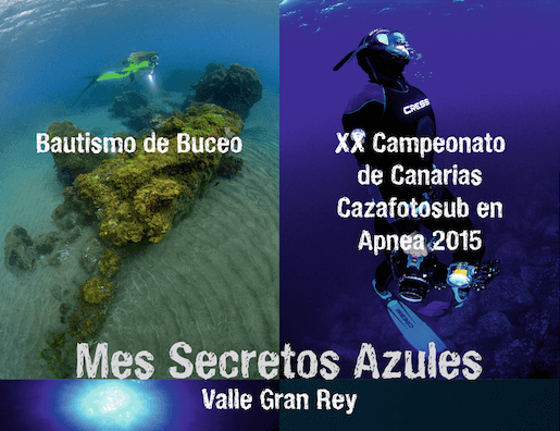 Tercer fin de semana del mes de secretos azules en Valle Gran Rey