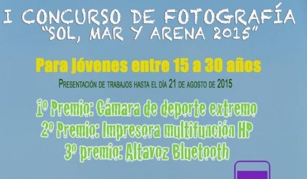 Los jóvenes, protagonistas del I Concurso de Fotografía ‘sol, mar y arena’