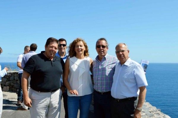 Las obras de la variante de Vallehermoso comenzara a finales de año, segun la Consejera de Obras Públicas