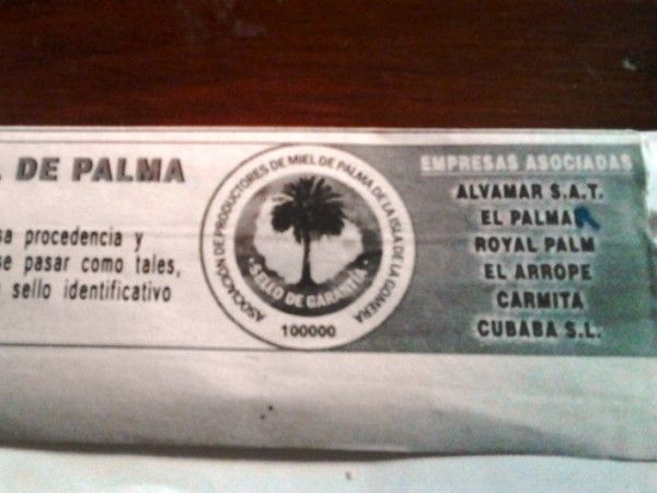 La asociación de productores de miel de palma ya tiene sello propio para evitar las falsificaciones