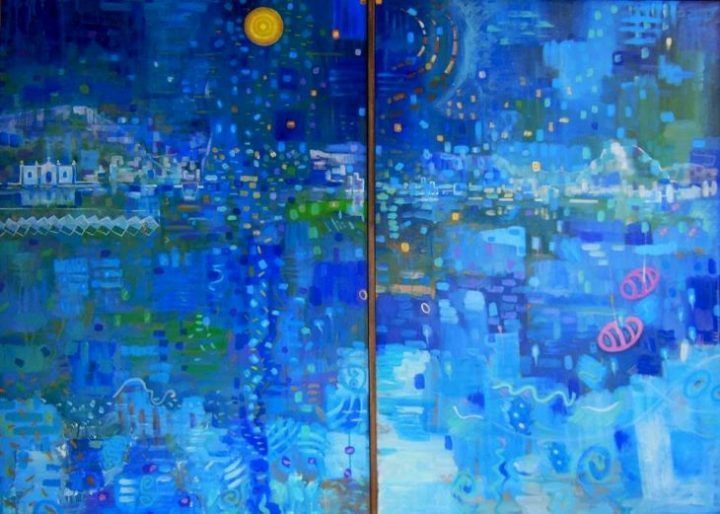 El pintor Ángel Rodríguez Cabrera presentará este viernes su colección ‘Gomera cromática’