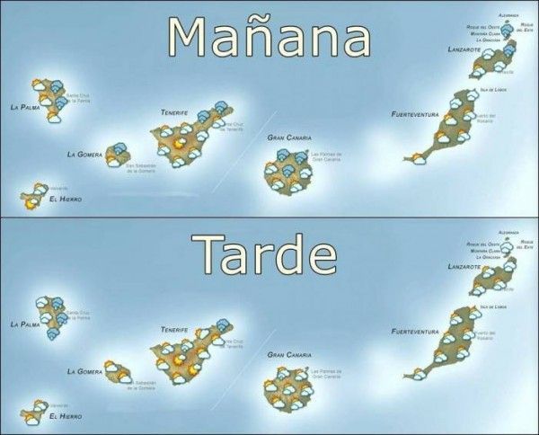 Bajan las temperaturas con posibilidad de pequeñas lluvias