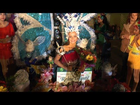 Telma del Carmen Herrera, Reina Infantil del Carnaval de San Sebastián de La Gomera