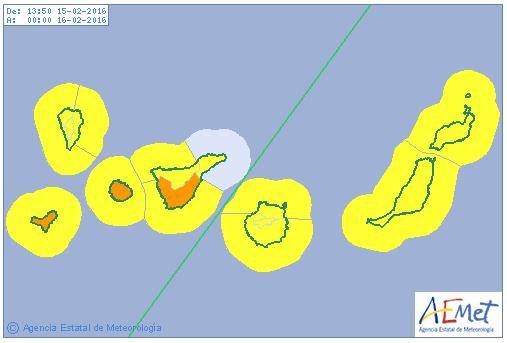 Se activa Plan de Emergencias por fuertes vientos en La Gomera