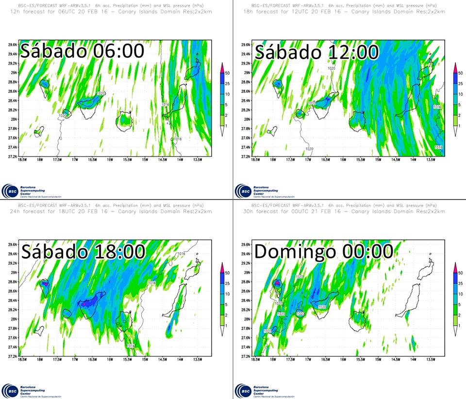 mopdelos de lluvias