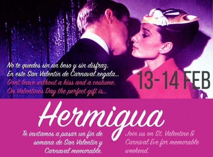 “No te quedes sin un beso y sin disfraz”, celebra San Valentin en Hermigua