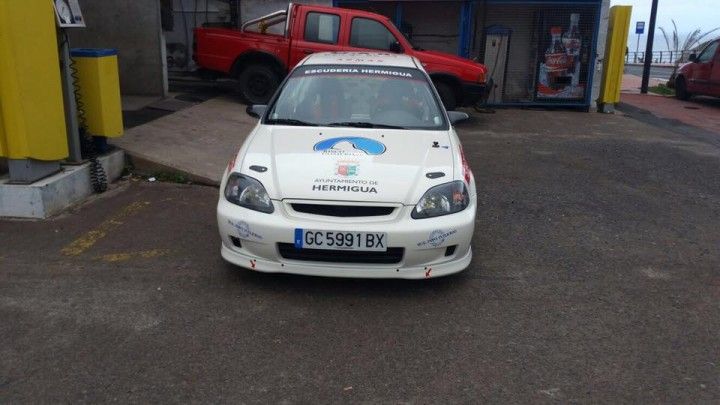 La Asociación Automovilística «Rincón Racing Team» de Hermigua se estrena en la Subida al Tanque