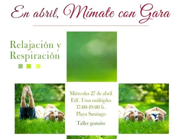 Gara ofrecerá un taller gratuito en el edificio de Usos Múltiples de Playa Santiago