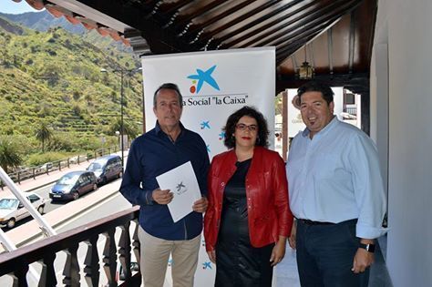 La Obra Social “la Caixa” destina más de 2.900 euros, al Ayuntamiento de Hermigua, para la compra de material ortoprotésico
