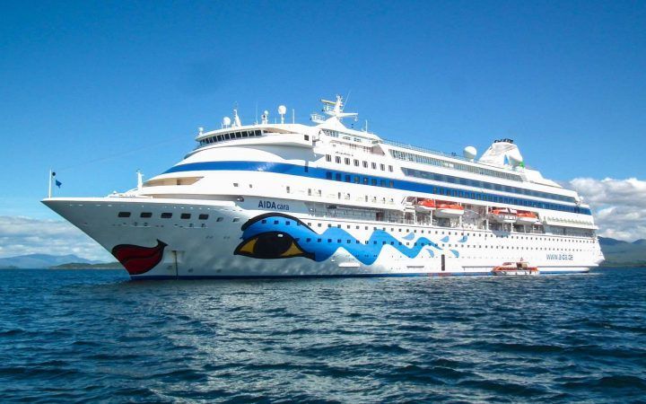 Suspendidos los cruceros de Aida Cruises en La Gomera