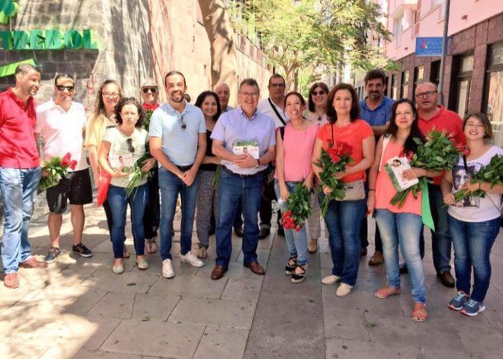 La vicepresidenta del Gobierno de Canarias, Patricia Hernández, «patea» hoy La Gomera en apoyo a Gregorio Medina