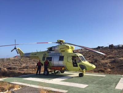 Entra en funcionamiento el helicóptero multifuncional destinado a isla de La Gomera