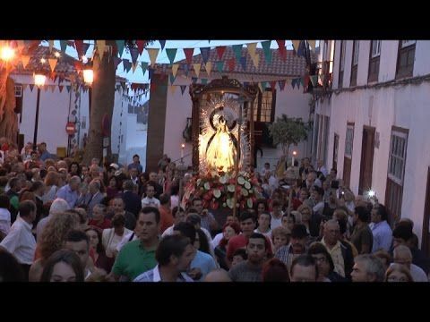 Procesión de Nuestra Señora de Las Mercedes en Agulo 2016