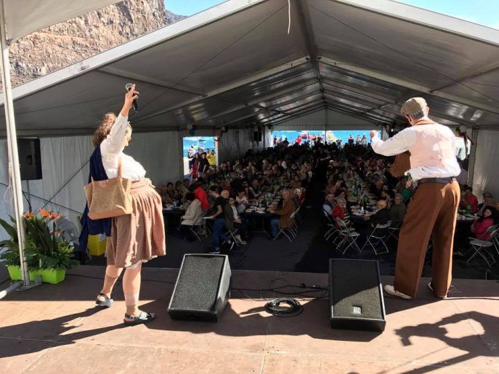 Hoy se celebró el X Encuentro Insular del Mayor que congrego a personas de toda La Gomera en Valle Gran Rey