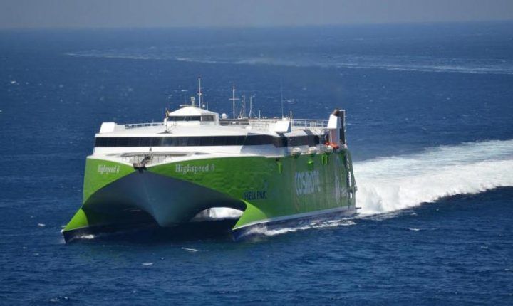 Naviera Armas compra el catamarán griego “Highspeed 6”