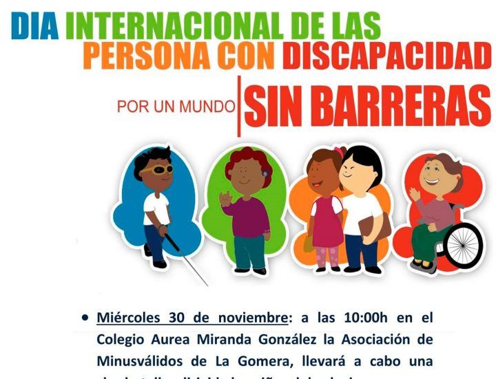 El Ayuntamiento de Agulo se une al día internacional de las personas con discapacidad