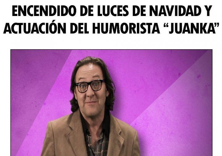 La Navidad llega a Valle Gran Rey a través del Encendido de Luces y la actuación del humorista Juanka