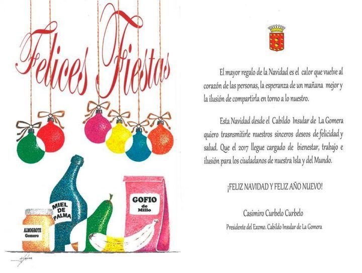 El Cabildo envia más de 7.000 postales a vecinos de La Gomera que muestran el «egocentrismo» de Curbelo