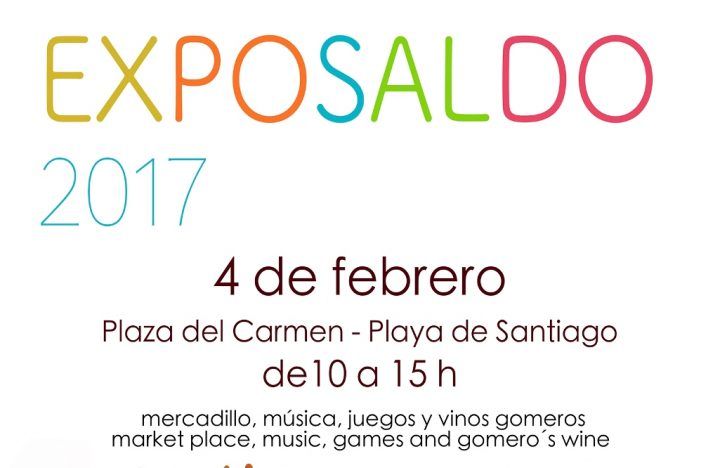 Este sábado 4 de febrero se celebra el Exposaldo 2017 en la Plaza del Carmen de Playa de Santiago