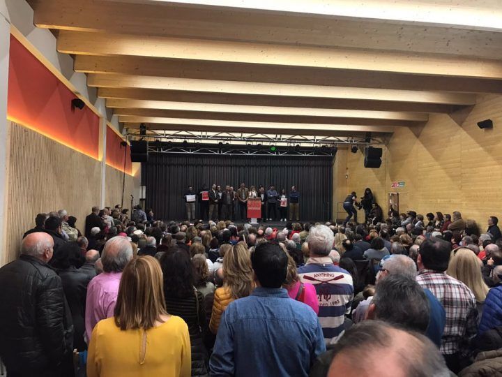 Pedro Sánchez «revienta» los aforos, esta vez en La Rioja