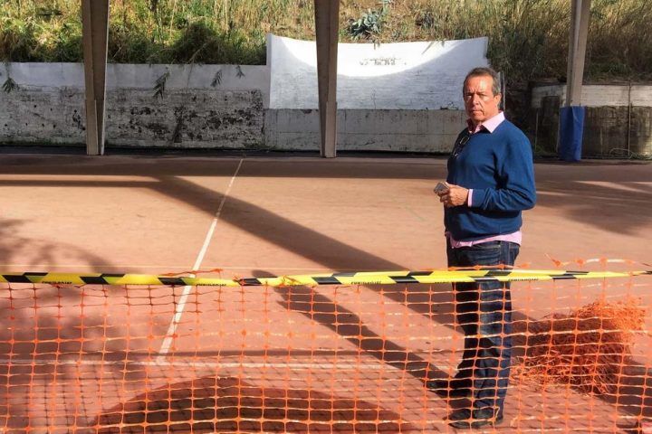 El Colegio Mario L´hermet de Hermigua recupera su polideportivo cerrado durante cuatro años
