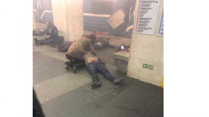 Una explosión sacude el metro de San Petersburgo