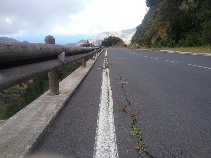 Sí se puede en Vallehermoso pide que se realicen actuaciones en la carretera de Epina