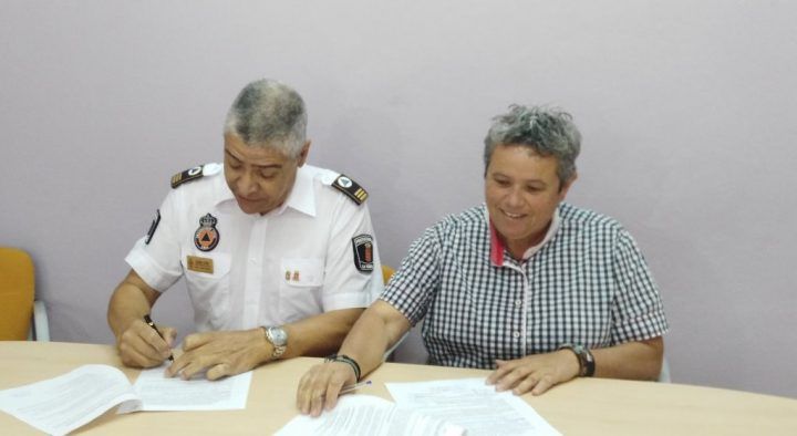 El Ayuntamiento de Agulo firma el convenio anual con Protección Civil