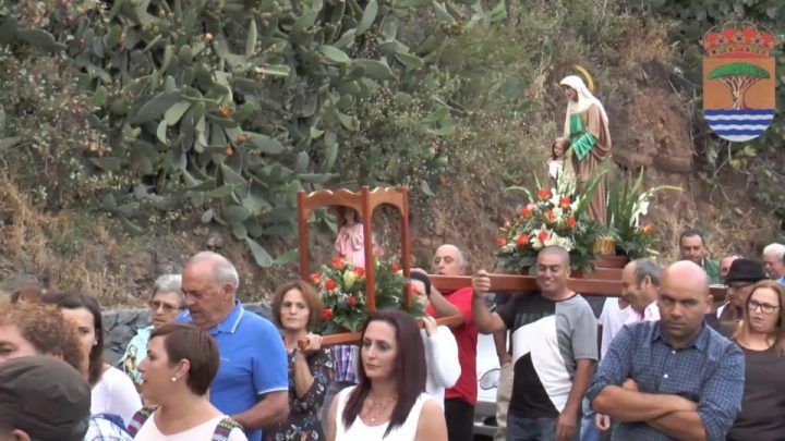 Alajeró, celebró un año más las fiestas en honor a Santa Ana