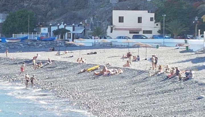 Las aguas de Playa de Santiago continúan con una calidad “excelente” según el Servicio Canario de la Salud