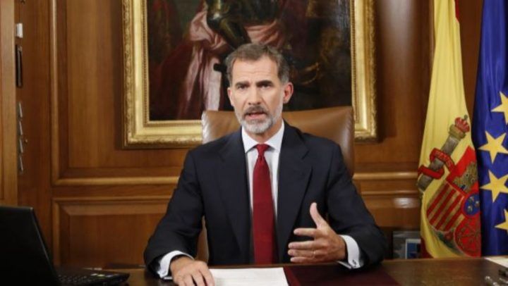 Durísimo mensaje del rey contra la Generalitat: «Se han situado al margen del derecho y de la democracia»