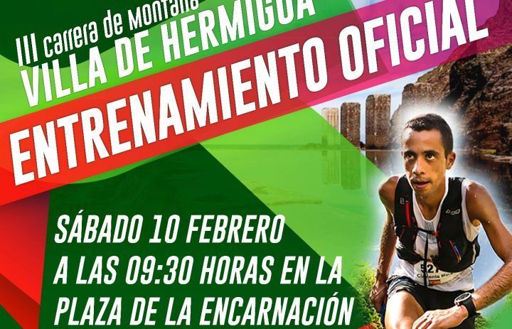 Hermigua entrena su III Carrera de Montaña este fin de semana