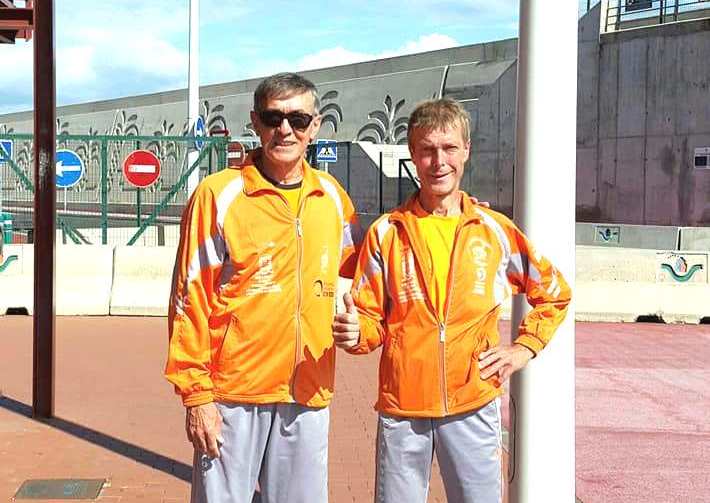 Los veteranos del Almogrote fieles a su cita otro año mas en la “XXII media maratón en Las Galletas”